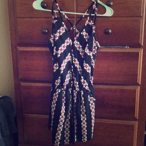 Patterned romper